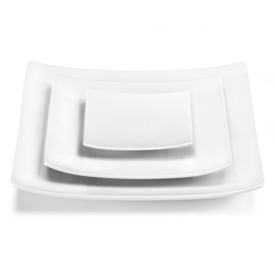 Assiettes Oxygène Blanc Médard