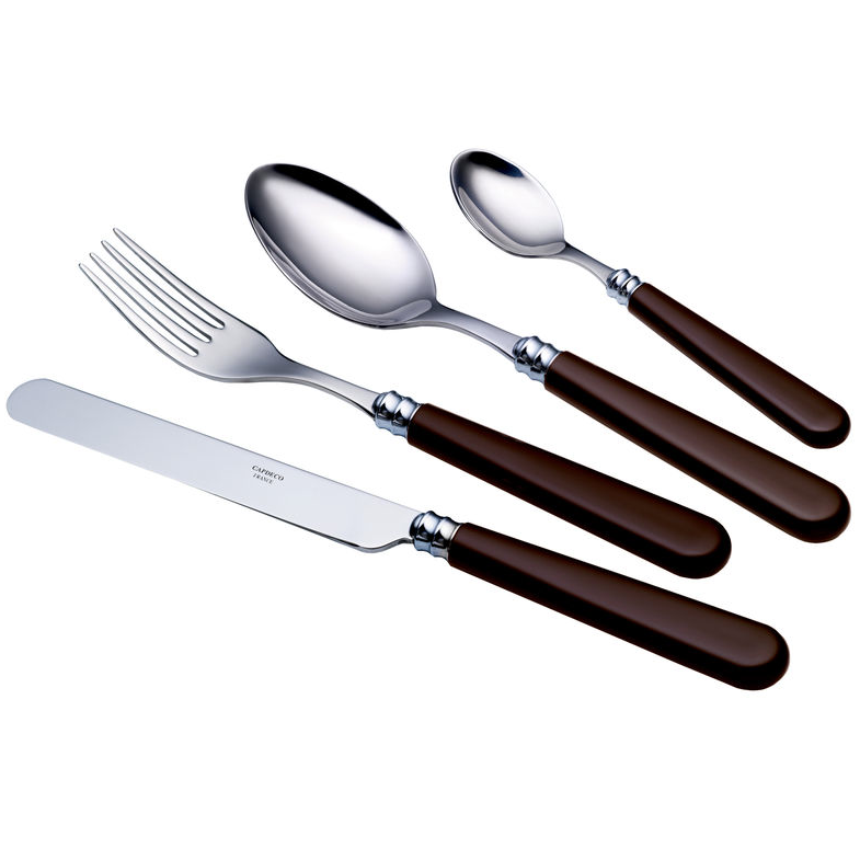 Lot De Couverts 24 Pièces : Couteaux, Fourchettes Et Cuilleres Inox