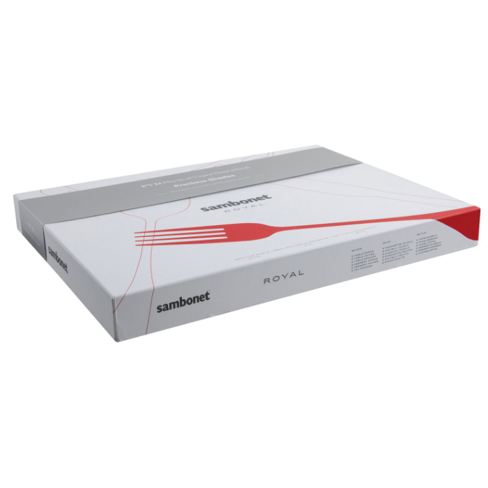Promotion Sambonet 35% de remise! Couverts Royal coffret 24 pièces ...