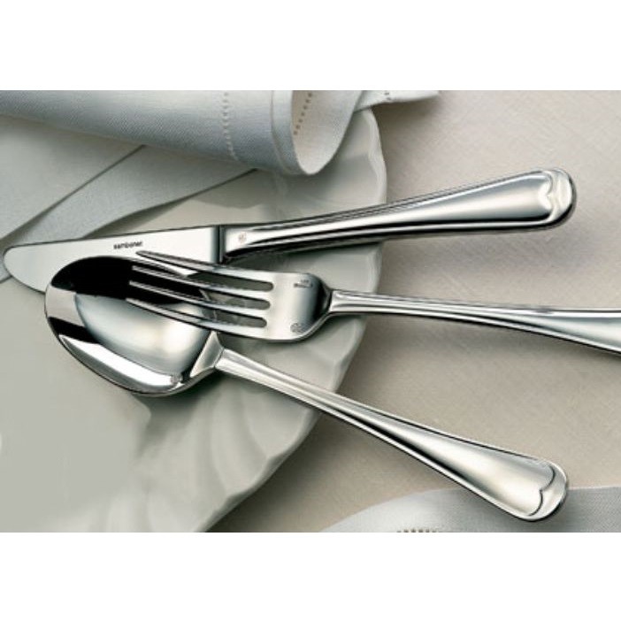 Couverts 60 Pièces Sambonet Taste - Acier Inox 18/10 - Design Goutte - Lavable Lave-vaisselle