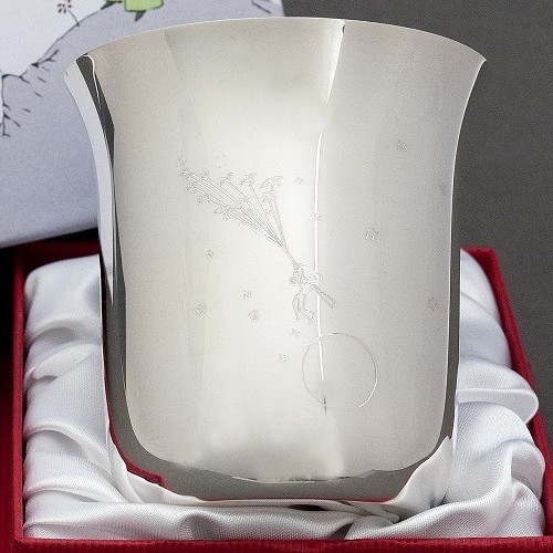 Timbale argent Petit Prince, timbale Aubry Cadoret