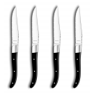 Coffret 4 couteaux à steak Royal Steak Noir, Amefa