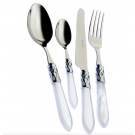 -15% Ménagère 24 pièces Bugatti Aladdin BLANCHE moirée en coffret Gallery