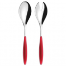 Couverts à SALADE Feeling Guzzini Rouge (1 set de 2 pièces)