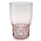 Set de 4 verres à eau Jellies Kartell couleur rose