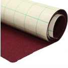 Rouleau Bordeaux: Coupon de tissu feutre anti-oxydant autocollant pour couvrir la base du tiroir (70 x 45 cm)