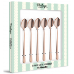 Coffret 6 cuillères mazagran Austin PVD Cuivre