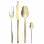 -40% Coffret 24 pièces Rock Champagne Mat Sambonet