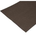 Coupon de tissu feutre Marron pour recouvrir les couverts (non adhésif) 40 x 45 cm.