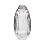 -37% Vase Hubsch 15 x 30 cm en verre transparent