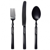-60% Ménagère 24 pièces Noir Mat 1911 Herdmar en coffret