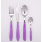 -50% Set de 20 pièces Couverts Lilas Arcucci, modèle 'drop'