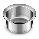 Casserole Ycône Cuisinox, Inox, diam 16cm, poignée non fournie