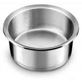 Casserole Ycône Cuisinox, Inox, diam 24, poignée non fournie