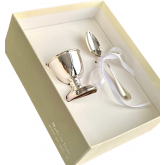 Coffret bébé coquetier et cuillère, Greggio