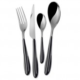 -30% Couverts ZEBRA, couleur NOIR, marque Bugatti.