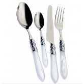 -15% Ménagère 24 pièces Bugatti Aladdin BLANCHE moirée en coffret Gallery