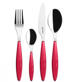 Couverts Guzzini Feeling rouges. Vente à l'unité.