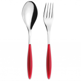 Couverts de SERVICE Feeling Guzzini Rouge (1 set de 2 pièces)