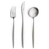 Set de 24 pièces Moon Cutipol inox brossé sans écrin