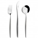 Set de 24 pièces Moon Cutipol inox brillant sans écrin