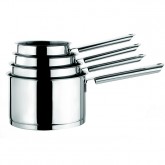 Série de 4 casseroles Elysée Cuisinox diamètres 14 cm, 16 cm, 18 cm et 20 cm