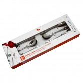 Coffret de 6 cuillères à expresso Eole Couzon en inox