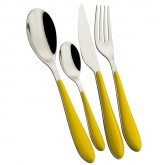Ménagère Jaune 24 pièces Bugatti Gioia