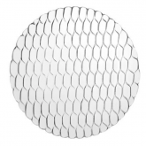 Lot de 4 assiettes plates Jellies Kartell couleur cristal