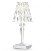 Lampe de table Battery Kartell couleur cristal