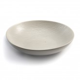 Assiette gourmet Magma Ivoire Médard de Noblat, diamètre 25 cm, vendu par 6, prix par pièce