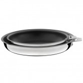 Set de 2 poêles revêtues Malice Cuisinox diamètres 20 cm et 24 cm + 1 poignée NOIRE