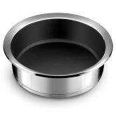 Sauteuse revêtue Ycône Cuisinox, Inox, diam 24cm