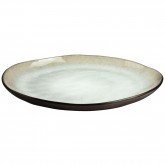 Assiette plate Shadow Nacre Médard de Noblat, diamètre 28 cm, vendu par 6, prix par pièce