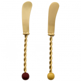 Lot de 2 Tartineurs Bitossi "Torchon"