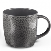 Tasse à café et thé Grise foncé Stone Médard de Noblat, contenance 28cl. 