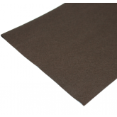 Coupon de tissu feutre anti-oxydant Marron pour recouvrir les couverts (non adhésif) 70 x 45 cm.