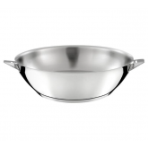 Wok Eclipse Cuisinox, Inox, diam 28 cm