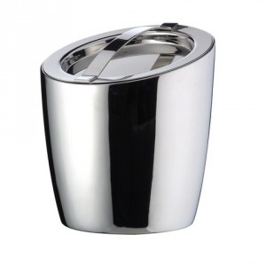JEAN COUZON SEAU A GLACE + CUILLERE PAS CHAMPAGNE PLAT DE SERVICE INOX