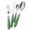 Couverts de table Bugatti Aladdin Vert Foncé bague brillante