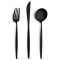 Couverts Cutipol Moon Noir Mat
