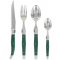 Couverts de table Laguiole couleur Vert Tropical