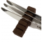 Support Marron pour 6 couteaux