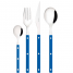 couverts bleus