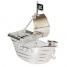 Tirelire bateau pirate