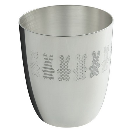 Timbale Bebe En Metal Argente Ercuis