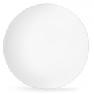 Assiette plate blanche COUPE Médart de Noblat (prix à l'unité, vendues par 6) 