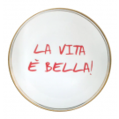 Assiette à dessert Bitossi La Vita E' Bella 17 cm.