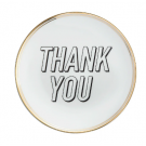 Assiette à dessert Bitossi Thank You 17 cm