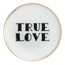Assiette à dessert Bitossi True Love 17 cm.